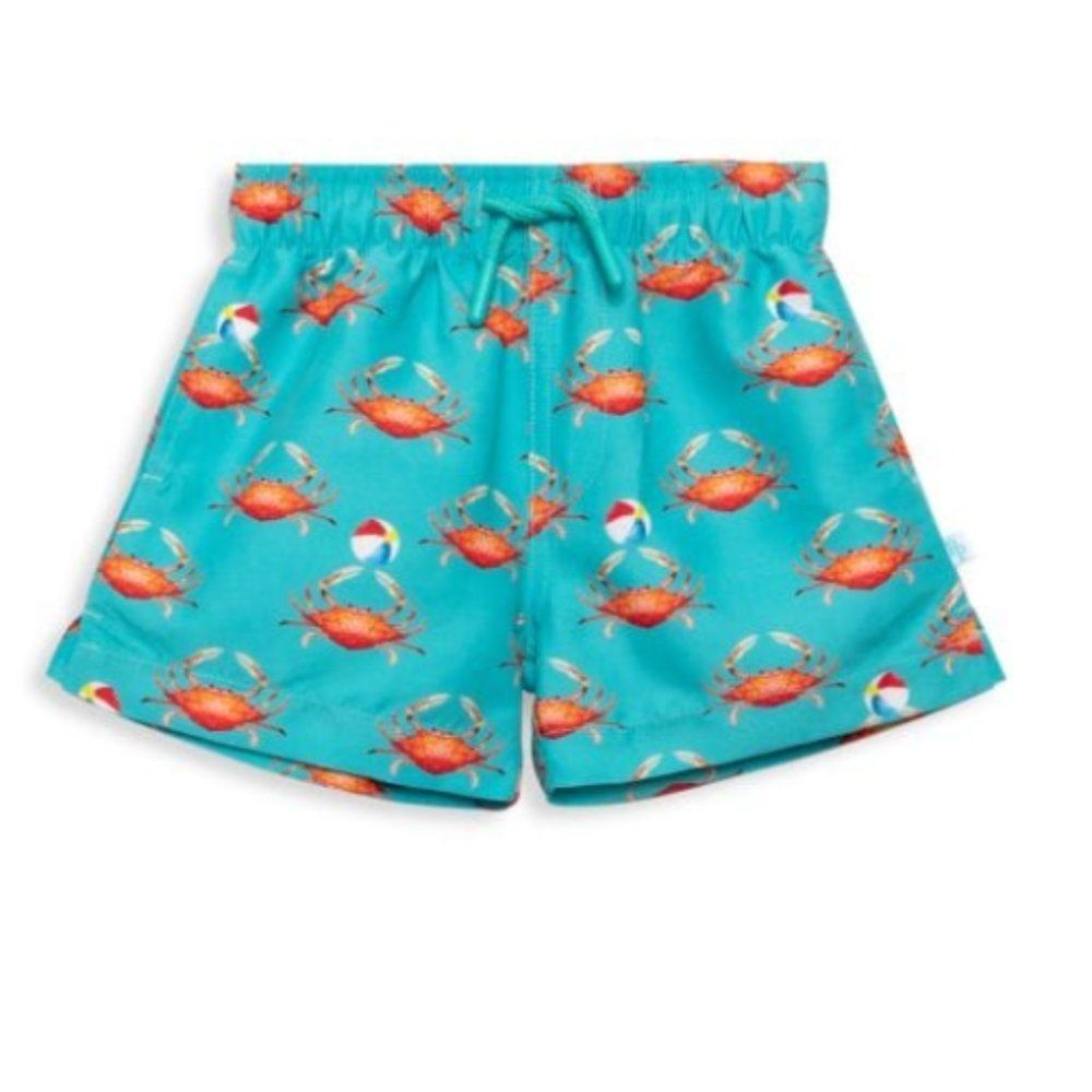Posh Peanut Boy's Bash Swim Trunks NWT